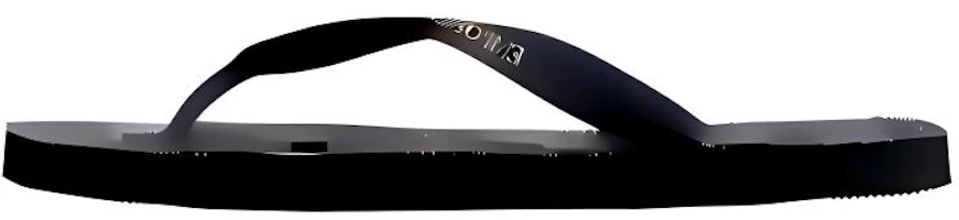 EMPORIO ARMANI Black Rubber Slide Sandals Fashion Flip Flops XVQS01XN1221R625 EMPORIO ARMANI Black Rubber Slide Sandals Fashion Flip Flops XVQS01XN1221R625
