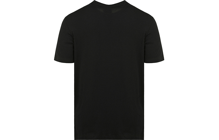 Lookbook エンポリオアルマーニ 黒 ショートスリーブ Tシャツ クリエイティブレタープリント 3H1TA5-1J0AZ-0999
