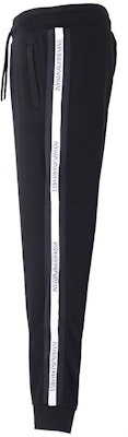 EMPORIO ARMANI Black Side Logo Casual Sweatpants 3H1P81-1J07Z-0999 Shop EMPORIO ARMANI Black Side Logo Casual Sweatpants 3H1P81-1J07Z-0999