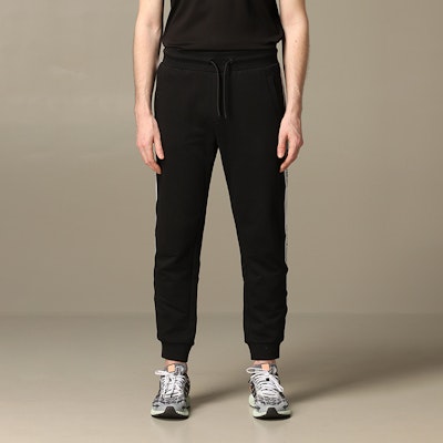 EMPORIO ARMANI Black Side Logo Casual Sweatpants 3H1P81-1J07Z-0999 Purchase EMPORIO ARMANI Black Side Logo Casual Sweatpants 3H1P81-1J07Z-0999