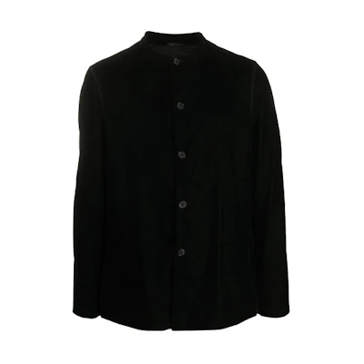 Emporio Armani Black Single-Breasted Minimalist Jacket 0SGGG0EO-T01C0