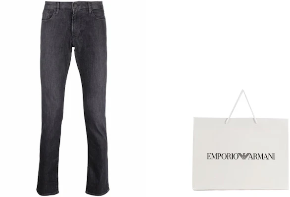 emporio armani 黑色修身牛仔裤带标志设计 8N1J06-1D85Z-0006 Lookbook emporio armani 黑色修身牛仔裤带标志设计 8N1J06-1D85Z-0006
