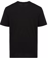 Lookbook EMPORIO ARMANI Kaos Hitam Slim Fit dengan Logo Print 8N1T61-1J00Z-0999