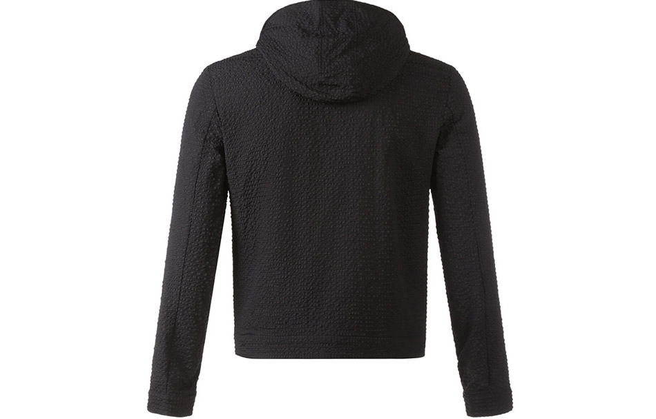 Lookbook Emporio Armani Jaket Hoodie Slim Hitam B1R410-B1306-999