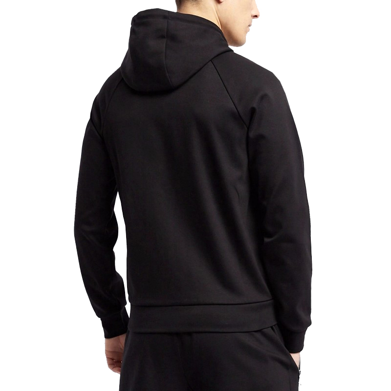 Shop Emporio Armani Baju Sejuk Hitam Zip Panjang Lengan 3G1M91-1JSQZ-0999