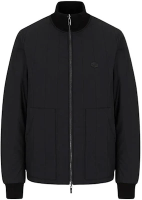 Emporio Armani 黑色高领拉链夹克 8N1BQ41-NZDZ1-0999 Order Emporio Armani 黑色高领拉链夹克 8N1BQ41-NZDZ1-0999