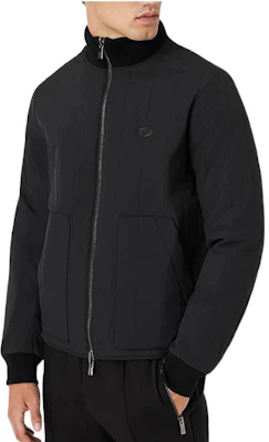 Emporio Armani 黑色高领拉链夹克 8N1BQ41-NZDZ1-0999 Lookbook Emporio Armani 黑色高领拉链夹克 8N1BQ41-NZDZ1-0999
