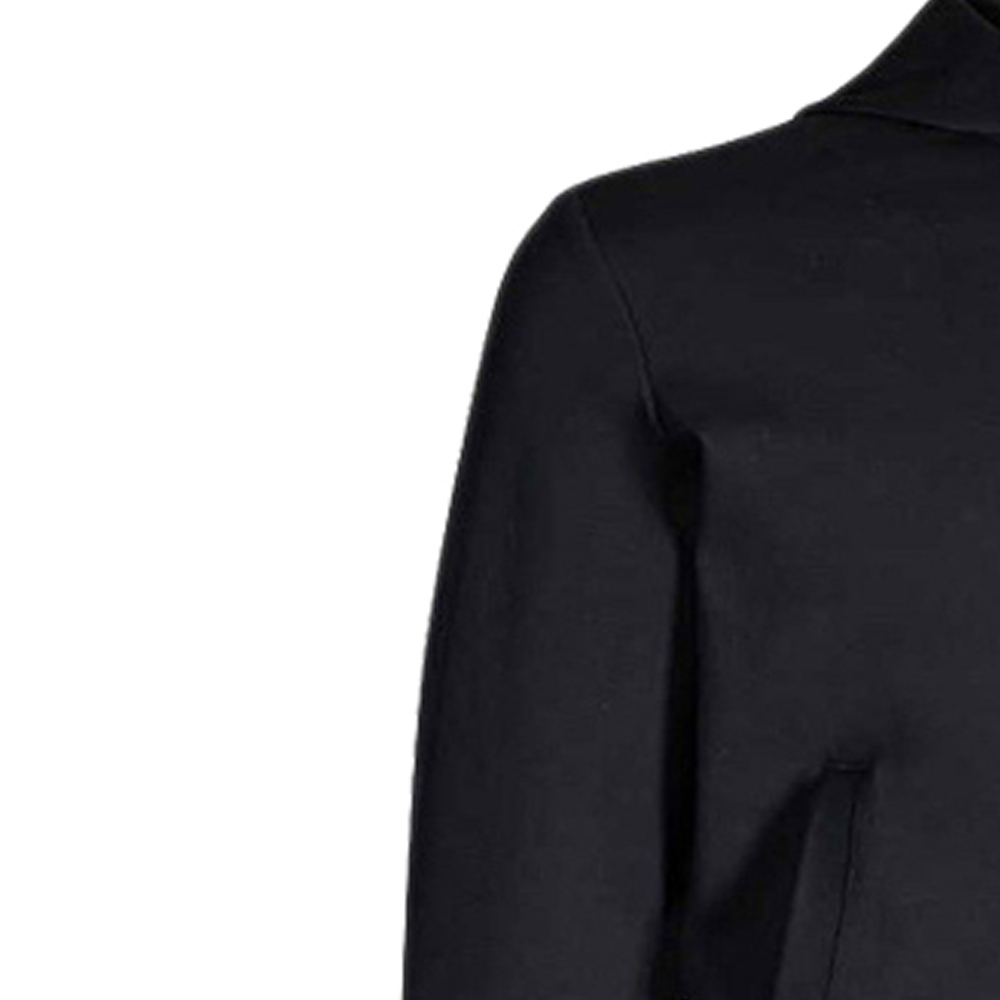 Emporio Armani Black Solid Hoodie Zip-Up Casual Jacket 8N1BN2-JBTZ-0999 圖 6