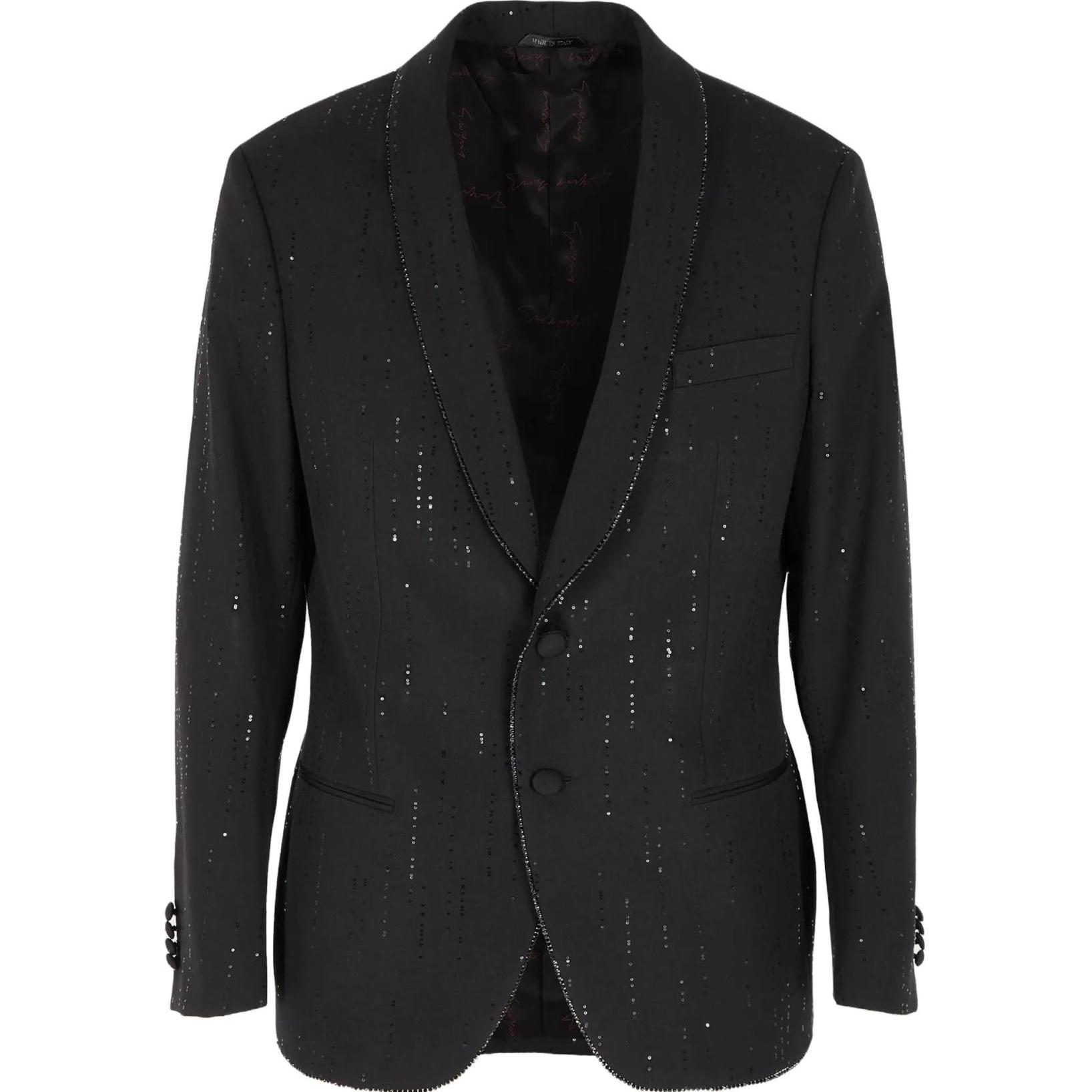 Emporio Armani Black Solid Long-Sleeve Jacket 3WGGG146T-03XZ1-FC99