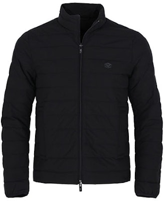 エンポリオアルマーニ ブラック スタンドカラー付きダウンジップアップジャケット 8N1BQ2-1NLRZ-999 Order エンポリオアルマーニ ブラック スタンドカラー付きダウンジップアップジャケット 8N1BQ2-1NLRZ-999