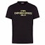 Buy エンポリオアルマーニ ブラックTシャツ ゴールドロゴ入り 3G1TM4-1JHRZ-0999