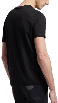 エンポリオアルマーニ ブラックTシャツ ゴールドロゴ入り 3G1TM4-1JHRZ-0999 Shop エンポリオアルマーニ ブラックTシャツ ゴールドロゴ入り 3G1TM4-1JHRZ-0999