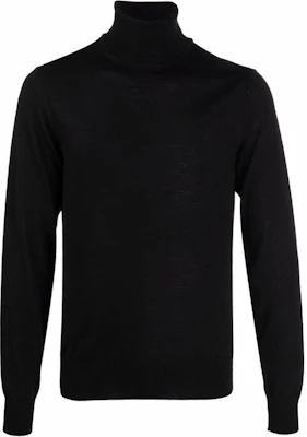 EMPORIO ARMANI Black Turtleneck Knitted Pullover Sweater FW21. 8N1M43-1M67Z-0999 Buy EMPORIO ARMANI Black Turtleneck Knitted Pullover Sweater FW21. 8N1M43-1M67Z-0999