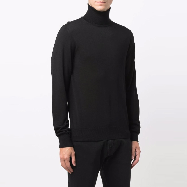 EMPORIO ARMANI Black Turtleneck Knitted Pullover Sweater FW21. 8N1M43-1M67Z-0999 圖 4