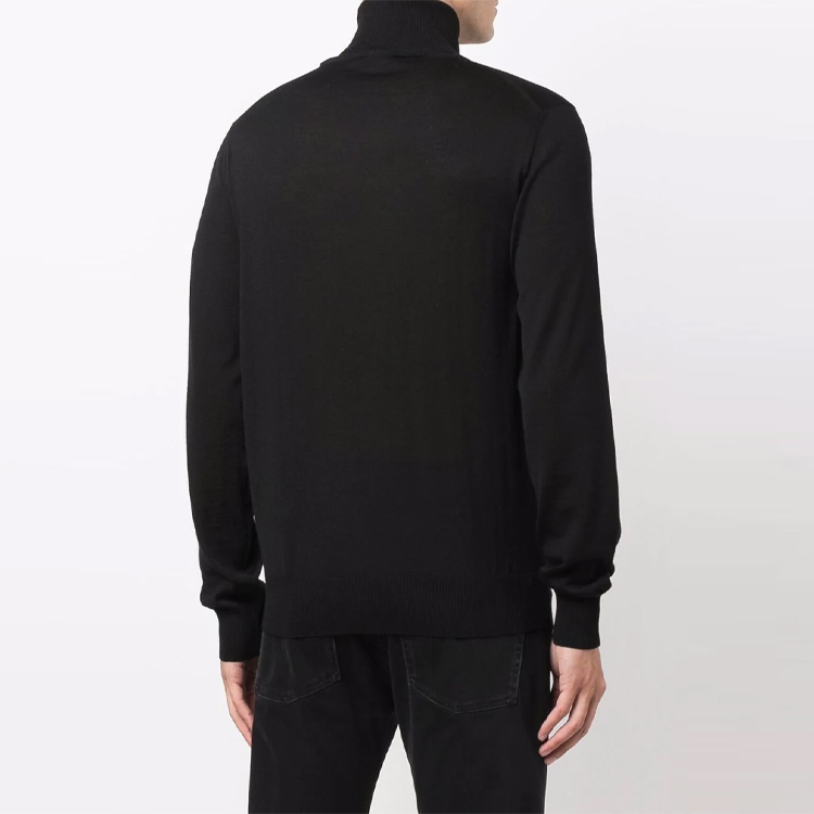 EMPORIO ARMANI Black Turtleneck Knitted Pullover Sweater FW21. 8N1M43-1M67Z-0999 圖 5