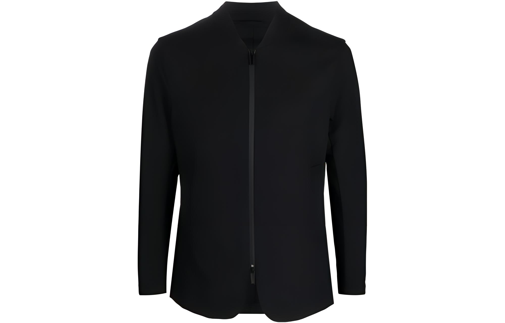 Emporio Armani Black Water-Resistant Zip-Up Jacket 3R1GC1-1NNIZ-0920