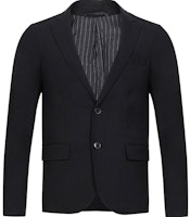 Emporio Armani Black Wool Blazer 3Z1GL6-1NFBZ-0999 Emporio Armani Black Wool Blazer 3Z1GL6-1NFBZ-0999