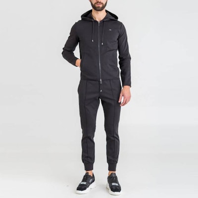 Emporio Armani 黑色拉链连帽衫 8N1BN2-1JBTZ-0999 Details for Emporio Armani 黑色拉链连帽衫 8N1BN2-1JBTZ-0999