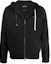 Buy Emporio Armani Black Zip-Up Hoodie Jacket with Logo Patch 8N1MG0-1JBTZ-BLACK