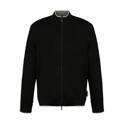 Emporio Armani Black Zip-Up Stand Collar Jacket 6G1MG3-1JNHZ-0999