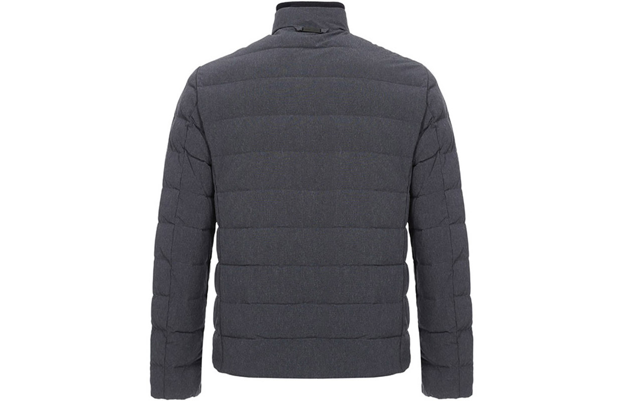 Emporio Armani Blue-Grey Solid Down Jacket for Winter 6Z1BA2-1NWHZ-0947 圖 3