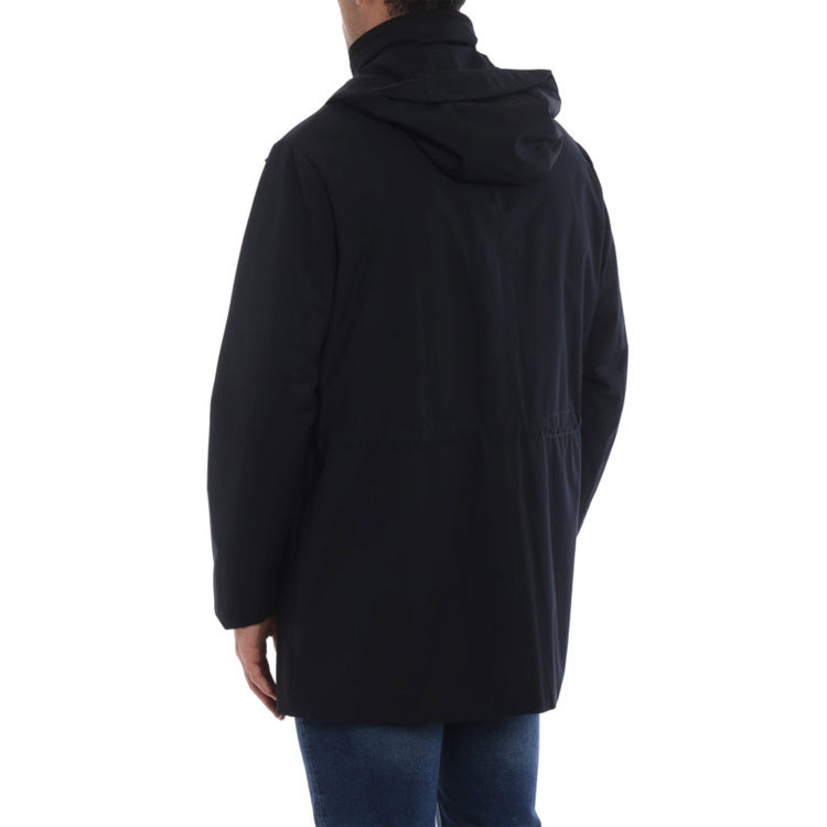 Purchase Emporio Armani 藍色混紡連帽外套 6Z1L72-1NWGZ-0948