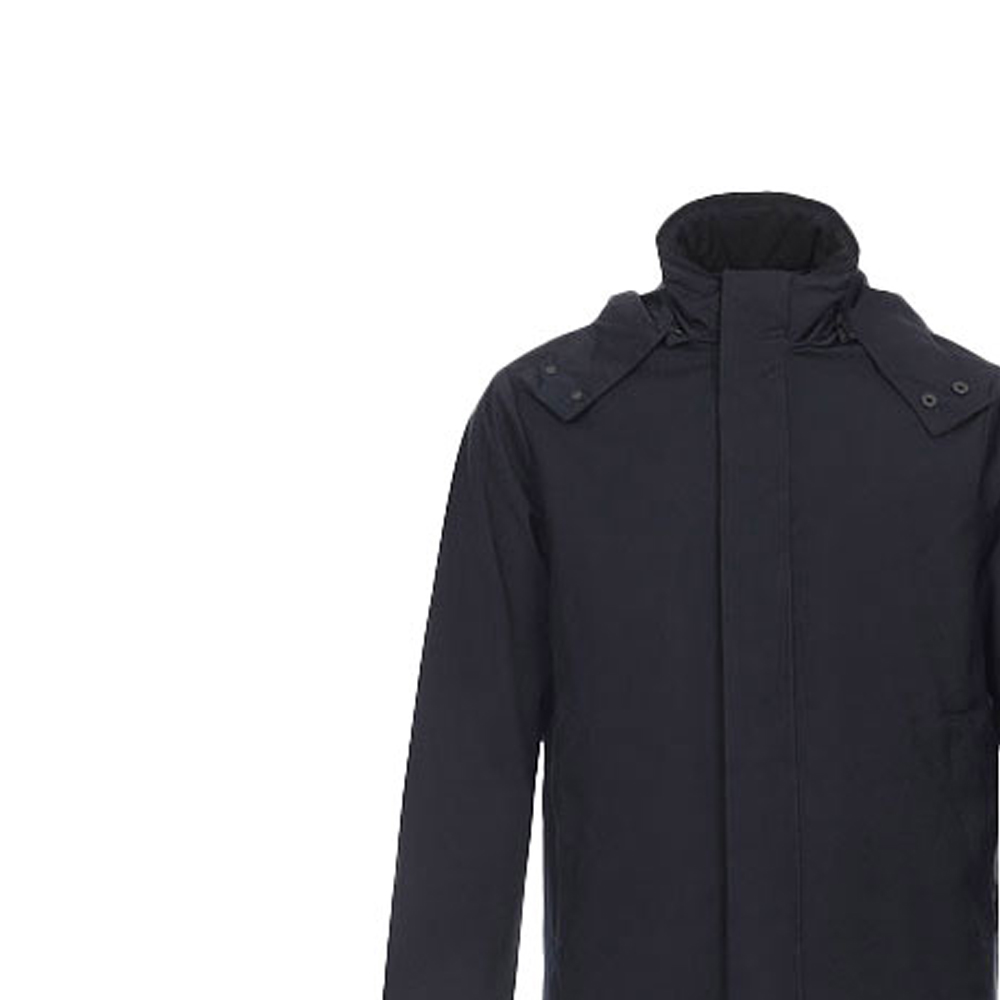 Sizing Emporio Armani 藍色混紡連帽外套 6Z1L72-1NWGZ-0948