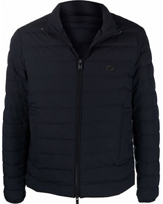 Emporio Armani Jaket Puff Biru Slim Fit dengan Kolar Berdiri. 8N1BQ2-1NLRZ-0920 Buy Emporio Armani Jaket Puff Biru Slim Fit dengan Kolar Berdiri. 8N1BQ2-1NLRZ-0920