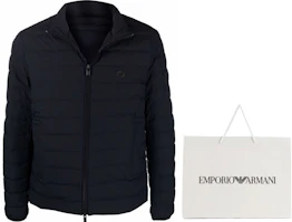 Lookbook Emporio Armani 藍色修身立領羽絨外套 8N1BQ2-1NLRZ-0920