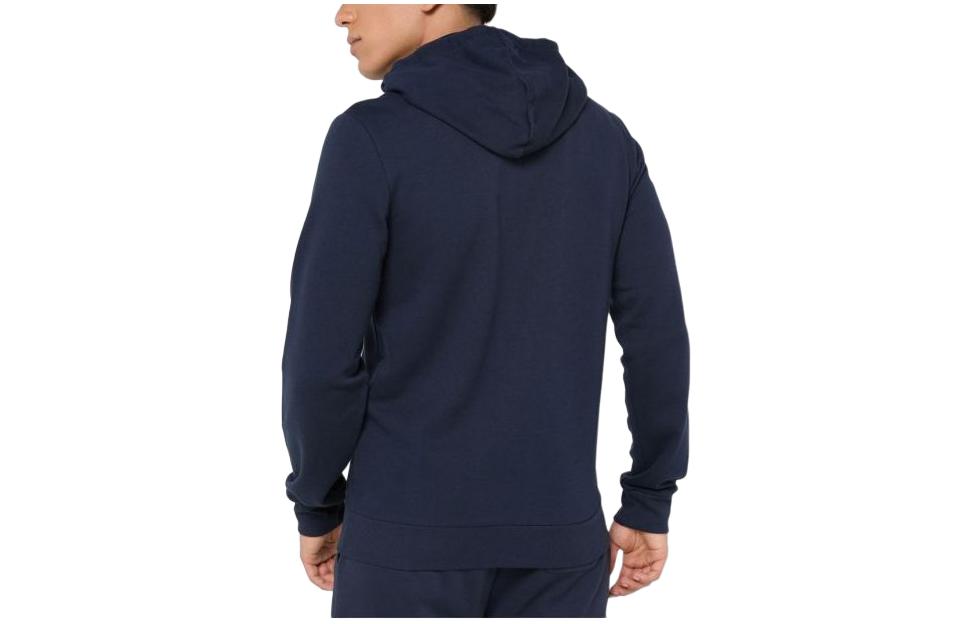 Emporio Armani Blue Letter Print Hooded Zip Slim Fit Jacket 111784-3F571-0135 圖 3