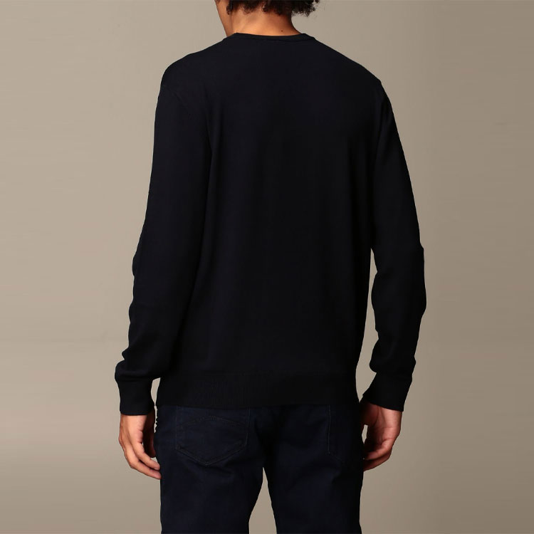 EMPORIO ARMANI Blue Long Sleeve Crew Neck Knit Sweater 8N1MA1-1MPQZ-0924 圖 5