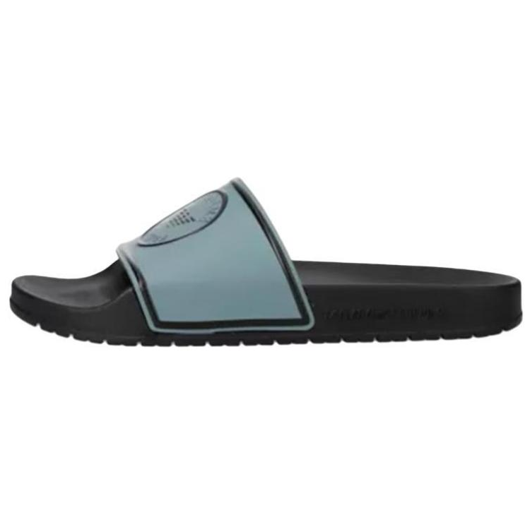 Emporio Armani Blue Open-Toe Slide Sandals XJPM14XN870S959