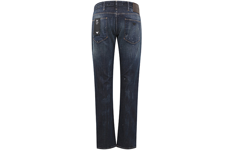 EMPORIO ARMANI Blue Washed Denim Jeans with Pocket Design. 3K1J06-1DY3Z-0942 圖 3