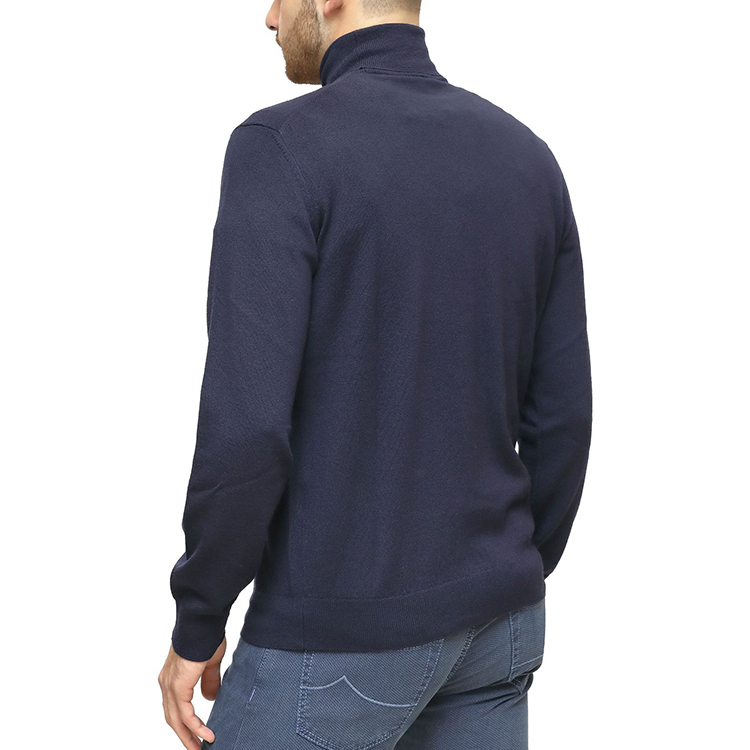 Details for エンポリオ アルマーニ ブルー ウール タートルネック セーター 8N1MYZ-1M4CZ-0924