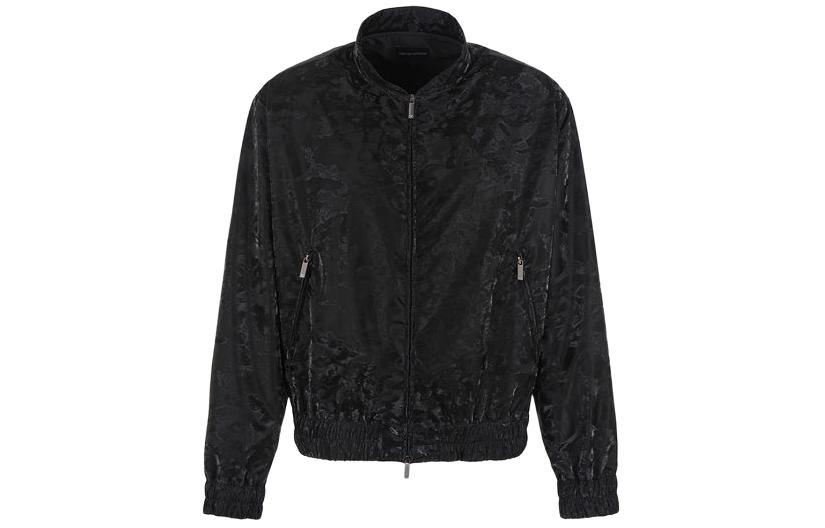 Emporio Armani Camouflage High-Neck Zip Jacket - Black 3D1B6P-1K4NZ-10999 圖 2