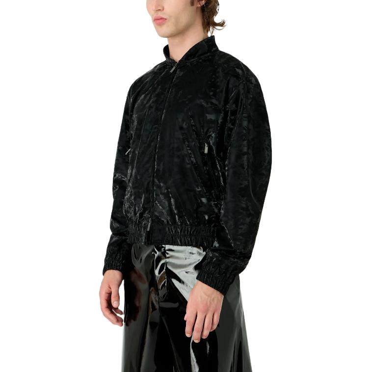 Emporio Armani Camouflage High-Neck Zip Jacket - Black 3D1B6P-1K4NZ-10999 圖 6