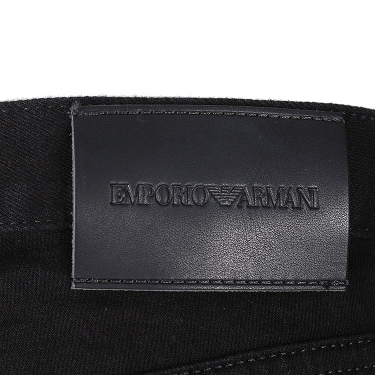 EMPORIO ARMANI Capsule FW22  Mid-Rise Straight-Leg Jeans Denim Black. 8N1J45-1G0IZ-0005 圖 7