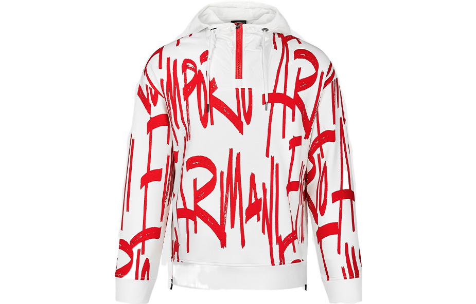 Emporio Armani Capsule Series All-over Logo Hoodie 6K1MCU-1JHSZ-F159