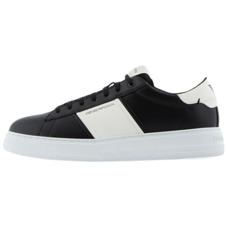 Emporio Armani Casual Fashion Sneaker 'Black White' X4X570XN010Q475