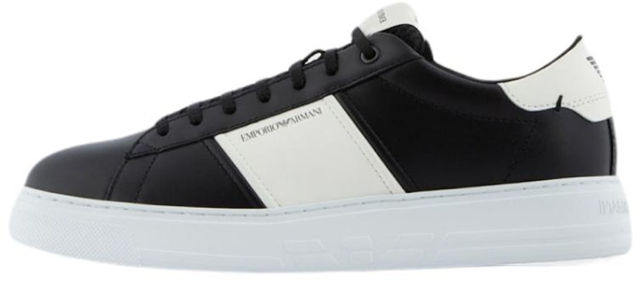 Emporio Armani Kasut Fesyen Santai 'Hitam Putih' X4X570XN010Q475 Buy Emporio Armani Kasut Fesyen Santai 'Hitam Putih' X4X570XN010Q475