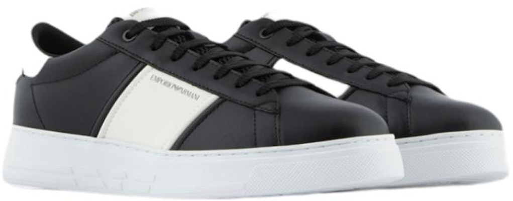 Emporio Armani Kasut Fesyen Santai 'Hitam Putih' X4X570XN010Q475 Order Emporio Armani Kasut Fesyen Santai 'Hitam Putih' X4X570XN010Q475