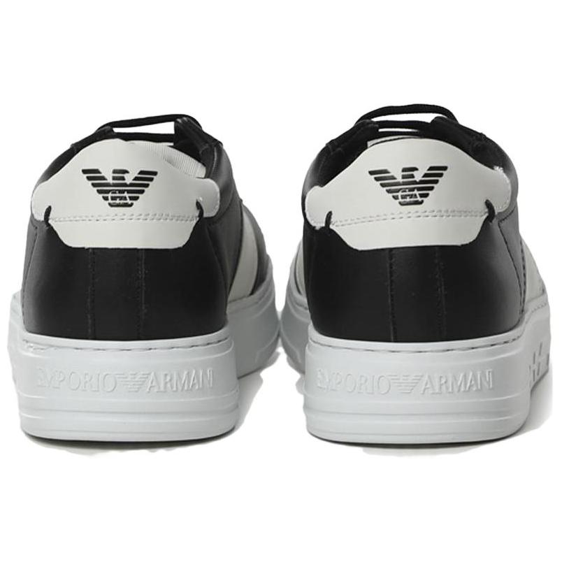 Purchase エンポリオ アルマーニ カジュアルスニーカー 黒白 X4X570XN010Q475