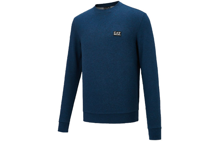 Emporio Armani Casual Simple Pullover Sweatshirt Blue 3HPM16-PJ8BZ-20FS-3503