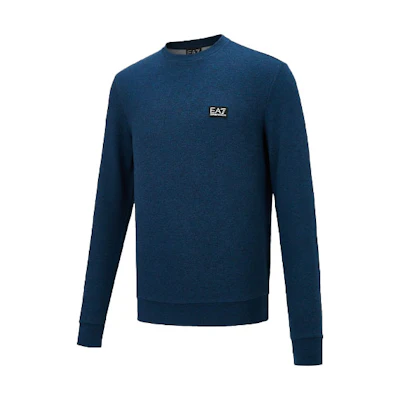 Emporio Armani Casual Simple Pullover Sweatshirt Blue 3HPM16-PJ8BZ-20FS-3503