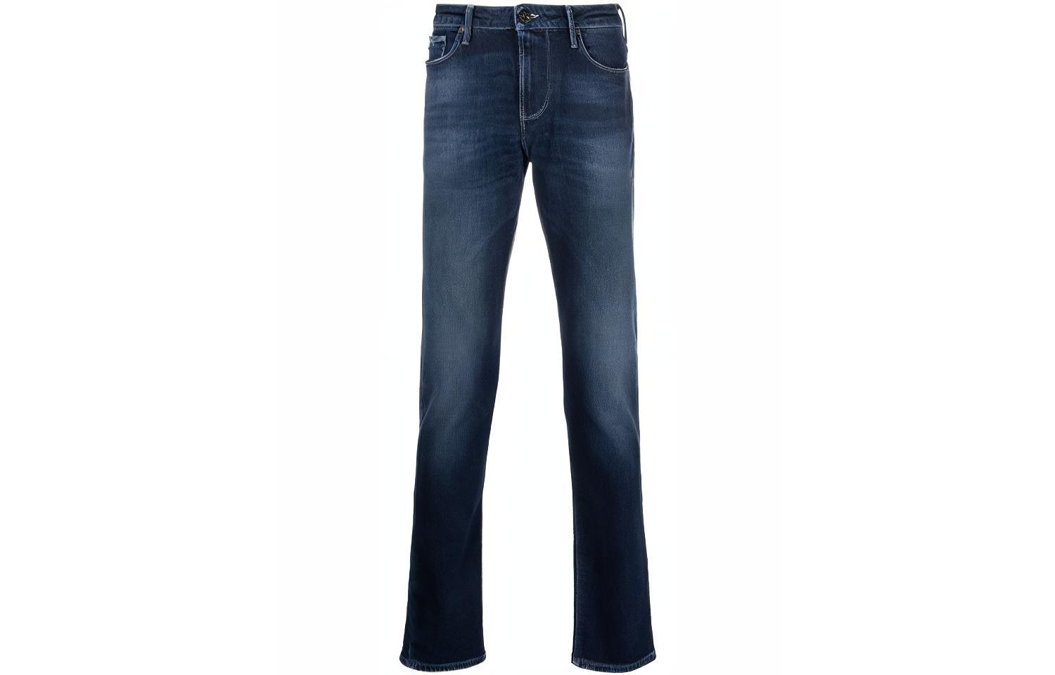 Emporio Armani Casual Straight-Leg Jeans Blue 6K1J06-1DH6Z-0941