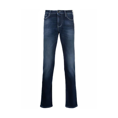 Emporio Armani Casual Straight-Leg Jeans Blue 6K1J06-1DH6Z-0941