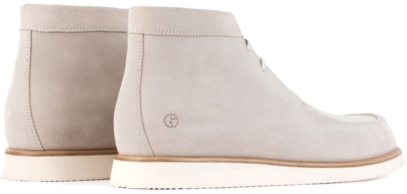Emporio Armani Classic Logo Casual Boots 'Beige' X2M339XAT1300216 Lookbook Emporio Armani Classic Logo Casual Boots 'Beige' X2M339XAT1300216