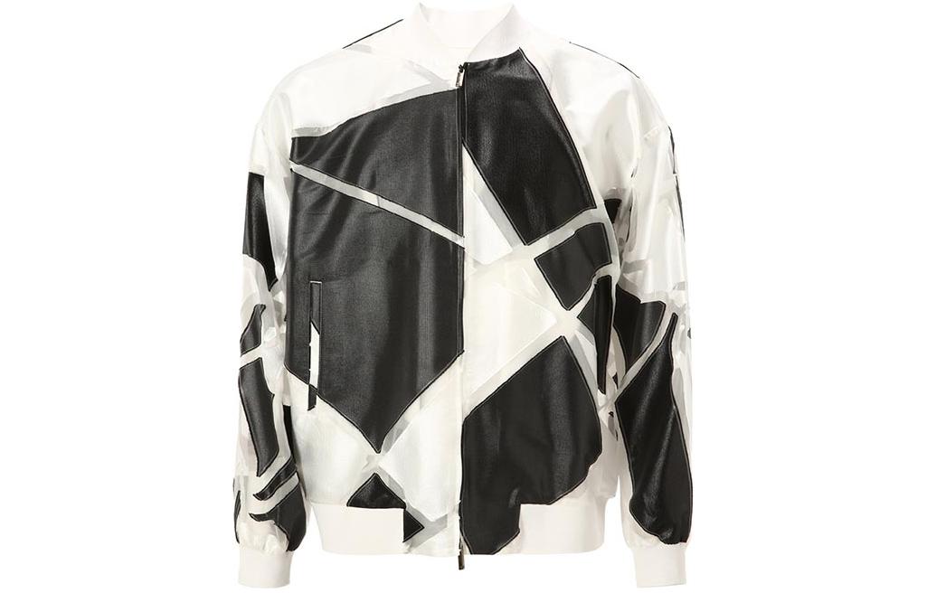 Emporio Armani Color-Block Zip-Up Jacket Multicolor A1R330-A1175-991