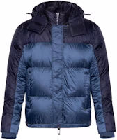 Emporio Armani Colorblock Hooded Down Jacket Blue/Black 6H1BL1-1NLSZ-F968 Emporio Armani Colorblock Hooded Down Jacket Blue/Black 6H1BL1-1NLSZ-F968