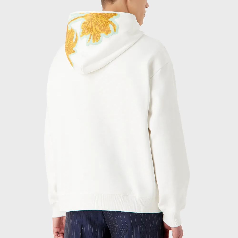 Emporio Armani Colorblock Logo Print Pullover Hoodie - Multicolor 3R1M6Z-1JT2Z1-01G2 圖 4